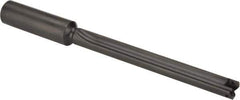 Allied Machine and Engineering - Series 0, 33/64 to 11/16" Diam, 3/4" Diam Straight Shank, Straight Flute Spade Drill - 4-1/2" Max Depth, 5-27/64" Body Length, 7-11/16" OAL, Extended Length, Through Coolant - USA Tool & Supply
