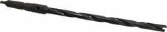 Allied Machine and Engineering - Series 1, 45/64 to 15/16" Diam, 3MT Taper Shank, Helical Flute Spade Drill - 10-3/4" Max Depth, 13-39/64" Body Length, 17-5/32" OAL, Extended Length, Through Coolant - USA Tool & Supply