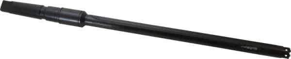 Allied Machine and Engineering - Series 1, 45/64 to 15/16" Diam, 3MT Taper Shank, Straight Flute Spade Drill - 10-3/4" Max Depth, 13-39/64" Body Length, 17-5/32" OAL, Extended Length, Through Coolant - USA Tool & Supply
