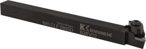 Kennametal - NP.., 5° Lead Angle NKLC External Left Hand Indexable Profiling Toolholder - 1/2" Shank Height x 1/2" Shank Width, 6" Long - USA Tool & Supply