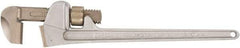 Ampco - 14" Aluminum Straight Pipe Wrench - 2-13/16" Pipe Capacity - USA Tool & Supply