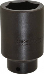 Proto - 1/2" Drive 1-9/16" Deep Impact Socket - 6 Points, 3-1/2" OAL - USA Tool & Supply