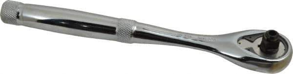 Proto - 3/8" Drive Pear Head Aerospace Ratchet - Chrome Finish, 8-1/2" OAL, 45 Gear Teeth, Standard Head - USA Tool & Supply