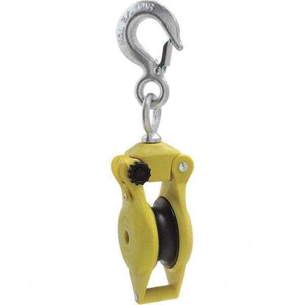 Campbell - Blocks & Pulleys Type: Utility Block Rope Type: Fibrous - USA Tool & Supply