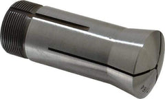 Lyndex - 7/64 Inch 5C Round Collet - 3.27 Inch Overall Length, 1.041-24 Internal Thread Size, Steel, 0.0007 Inch TIR - Exact Industrial Supply