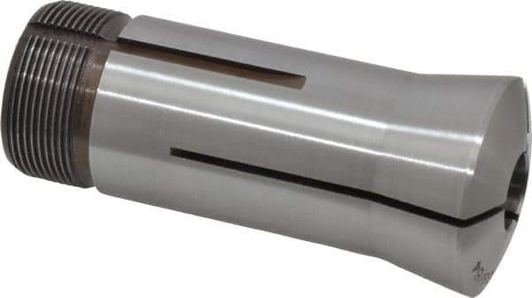 Lyndex - 33/64 Inch 5C Round Collet - 3.27 Inch Overall Length, 1.041-24 Internal Thread Size, Steel, 0.0011 Inch TIR - Exact Industrial Supply