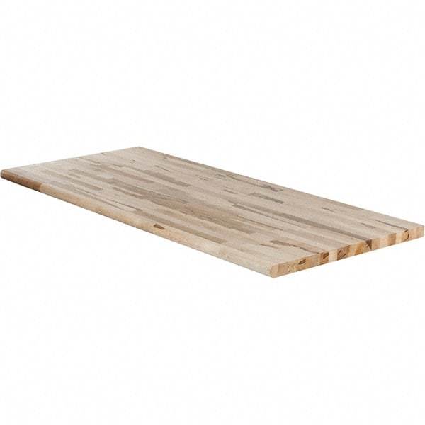 Made in USA - Maple Comfort Edge Workbench & Workstation Work Bench Top - Use with Edsal Workbenches - USA Tool & Supply