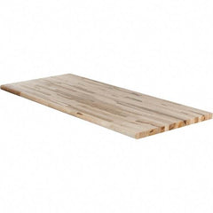 Made in USA - Maple Comfort Edge Workbench & Workstation Work Bench Top - Use with Edsal Workbenches - USA Tool & Supply