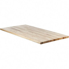 Made in USA - Maple Comfort Edge Workbench & Workstation Work Bench Top - Use with Edsal Workbenches - USA Tool & Supply