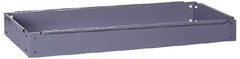 Edsal - 36" Long x 24" Wide x 3-1/2" High, Cart Extra Tray - Steel - USA Tool & Supply