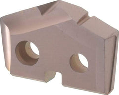 Allied Machine and Engineering - 51/64" Diam x 5/32" Thick, Seat Code 1, 132° Included Angle Spade Drill Insert - AM200 Coated, Cobalt, Grade Super Cobalt, Series GEN2 T-A - USA Tool & Supply