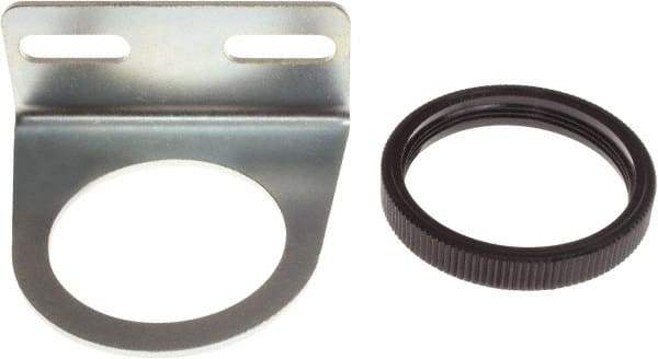 Coilhose Pneumatics - Filter Mounting Bracket & Panel Mount Nut - For Use with Coilhose 27 Series & Filter/Regulator Combination Units - USA Tool & Supply