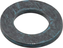 Metric Blue - M16 Screw, Alloy Steel Standard Flat Washer - 17.52mm ID x 32mm OD, 3.1mm Thick, Plain Finish - USA Tool & Supply