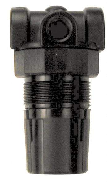 Coilhose Pneumatics - 1/8 NPT Port, 9 CFM, Zinc Miniature Regulator - 0 to 50 psi Range, 250 Max psi Supply Pressure, 1/8" Gauge Port Thread, 1-1/2" Wide x 2-7/8" High - USA Tool & Supply