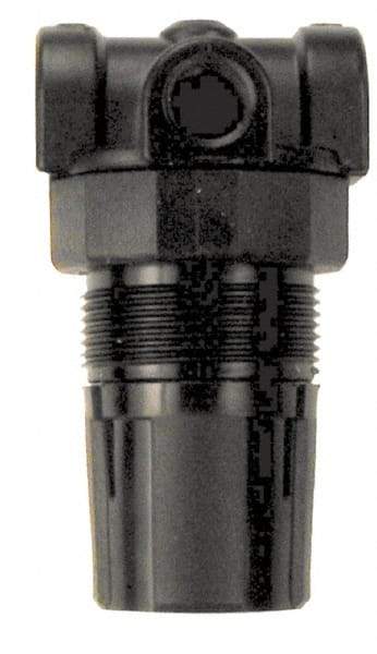 Coilhose Pneumatics - 1/4 NPT Port, 9 CFM, Zinc Miniature Regulator - 0 to 50 psi Range, 250 Max psi Supply Pressure, 1/8" Gauge Port Thread, 1-1/2" Wide x 2-7/8" High - USA Tool & Supply