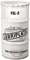 Lubriplate - 120 Lb Drum Aluminum General Purpose Grease - White, Food Grade, 400°F Max Temp, NLGIG 2, - USA Tool & Supply