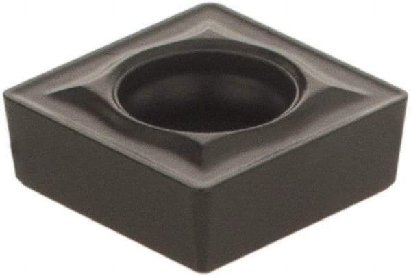 Seco - SCGX060204 P2 Grade DP2000 Carbide Indexable Drill Insert - TiCN/Al2O3 Finish, Square, 1/4" Inscribed Circle - USA Tool & Supply