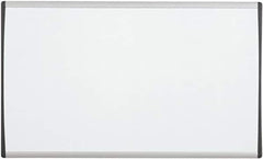 Quartet - 11" High x 14" Wide Enameled Steel Magnetic Marker Board - Aluminum Frame, 1-1/2" Deep, Includes Mounting Kit - USA Tool & Supply
