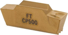 Seco - LCMR, 0.157" Cutting Width, FT, CP500 Grade, Single End Multi-Directional Turning Insert - TiAlN, TiN Coated - USA Tool & Supply
