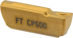 Seco - LCMR, 0.118" Cutting Width, FT, CP500 Grade, Single End Multi-Directional Turning Insert - TiAlN, TiN Coated - USA Tool & Supply