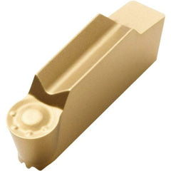 Seco - LCMR, 0.157" Cutting Width, MP, CP500 Grade, Single End Multi-Directional Turning Insert - TiAlN, TiN Coated, Full Radius - USA Tool & Supply
