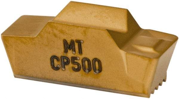 Seco - LCMR, 0.236" Cutting Width, MT, CP500 Grade, Single End Multi-Directional Turning Insert - TiAlN, TiN Coated - USA Tool & Supply