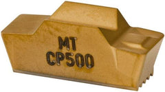 Seco - LCMR, 0.236" Cutting Width, MT, CP500 Grade, Single End Multi-Directional Turning Insert - TiAlN, TiN Coated - USA Tool & Supply