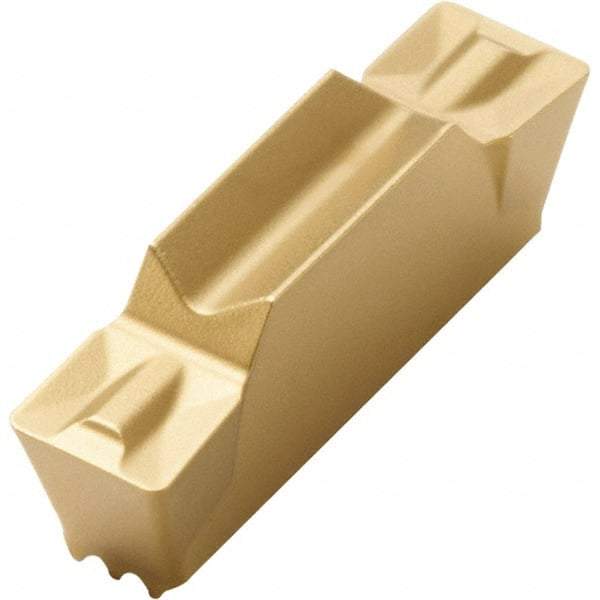 Seco - LCMF, 0.236" Cutting Width, MT, CP500 Grade, Double End Multi-Directional Turning Insert - TiAlN, TiN Coated - USA Tool & Supply