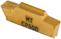 Seco - LCMR, 0.118" Cutting Width, MT, CP500 Grade, Single End Multi-Directional Turning Insert - TiAlN, TiN Coated - USA Tool & Supply