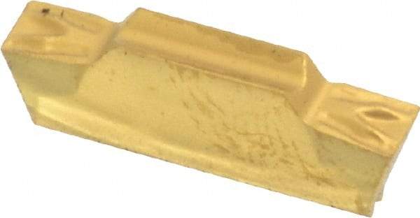 Seco - LCMF, 1/8" Cutting Width, FT, CP500 Grade, Double End Multi-Directional Turning Insert - TiAlN, TiN Coated - USA Tool & Supply