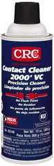 CRC - 13 Ounce Aerosol Contact Cleaner - 30,800 Volt Dielectric Strength, Nonflammable, Food Grade, Plastic Safe - USA Tool & Supply