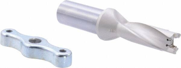 Iscar - 0.787 to 0.823" Diam, 3xD, 2.36" Max Depth, 1" Shank Diam, Replaceable Tip Drill - 20 Seat Size, DCM Toolholder, Series ChamDrill - USA Tool & Supply