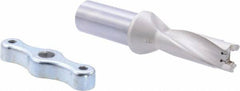 Iscar - 0.787 to 0.823" Diam, 3xD, 2.36" Max Depth, 1" Shank Diam, Replaceable Tip Drill - 20 Seat Size, DCM Toolholder, Series ChamDrill - USA Tool & Supply