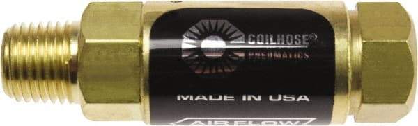 Coilhose Pneumatics - 1/4" Outlet, 70 Max psi, Inline Filters, Regulators & Lubricators - Pressure Regulator - USA Tool & Supply