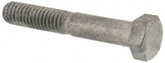 Value Collection - 5/16-18 Thread, 2" Length Under Head, Steel Hex Head Bolt - Hot Dipped Galvanized Coated, UNC Thread, ASTM A307, Grade 2 - USA Tool & Supply