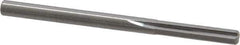 Hertel - 3/16" Solid Carbide 4 Flute Chucking Reamer - Straight Flute, 0.182" Straight Shank, 7/8" Flute Length, 2-3/4" OAL - USA Tool & Supply