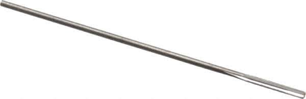 Hertel - 0.0365" Solid Carbide 4 Flute Chucking Reamer - Straight Flute, 0.0365" Straight Shank, 1/4" Flute Length, 1-1/2" OAL - USA Tool & Supply