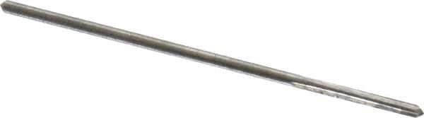 Hertel - 0.045" Solid Carbide 4 Flute Chucking Reamer - Straight Flute, 0.045" Straight Shank, 3/8" Flute Length, 1-1/2" OAL - USA Tool & Supply