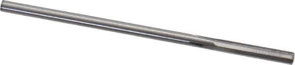 Hertel - 0.087" Solid Carbide 4 Flute Chucking Reamer - Straight Flute, 0.087" Straight Shank, 1/2" Flute Length, 2" OAL - USA Tool & Supply