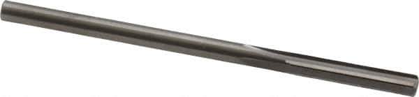 Hertel - 0.132" Solid Carbide 4 Flute Chucking Reamer - Straight Flute, 0.132" Straight Shank, 3/4" Flute Length, 2-1/2" OAL - USA Tool & Supply