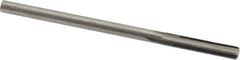 Hertel - 0.139" Solid Carbide 4 Flute Chucking Reamer - Straight Flute, 0.139" Straight Shank, 3/4" Flute Length, 2-1/2" OAL - USA Tool & Supply