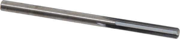 Hertel - 0.195" Solid Carbide 4 Flute Chucking Reamer - Straight Flute, 0.195" Straight Shank, 1" Flute Length, 3" OAL - USA Tool & Supply