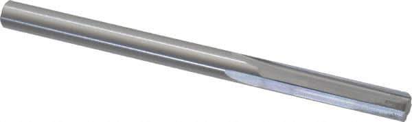 Hertel - 0.21" Solid Carbide 4 Flute Chucking Reamer - Straight Flute, 0.21" Straight Shank, 1" Flute Length, 3" OAL - USA Tool & Supply