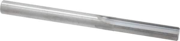 Hertel - 0.24" Solid Carbide 4 Flute Chucking Reamer - Straight Flute, 0.24" Straight Shank, 1" Flute Length, 3" OAL - USA Tool & Supply