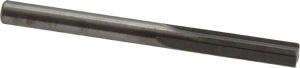 Hertel - 1/4" Solid Carbide 4 Flute Chucking Reamer - Straight Flute, 1/4" Straight Shank, 1" Flute Length, 3" OAL - USA Tool & Supply