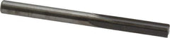 Hertel - 1/4" Solid Carbide 4 Flute Chucking Reamer - Straight Flute, 1/4" Straight Shank, 1" Flute Length, 3" OAL - USA Tool & Supply