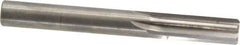 Hertel - 0.4" Solid Carbide 6 Flute Chucking Reamer - Straight Flute, 0.4" Straight Shank, 1-1/4" Flute Length, 3-1/2" OAL - USA Tool & Supply