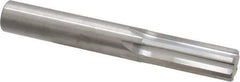 Hertel - 9/16" Solid Carbide Chucking Reamer - Straight Flute, Straight Shank, 1-1/2" Flute Length, 4" OAL - USA Tool & Supply