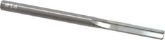 Hertel - #14 Solid Carbide 4 Flute Chucking Reamer - Straight Flute, Straight Shank, 7/8" Flute Length, 2-3/4" OAL - USA Tool & Supply