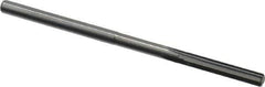 Hertel - #34 Solid Carbide 4 Flute Chucking Reamer - Straight Flute, Straight Shank, 5/8" Flute Length, 2-1/4" OAL - USA Tool & Supply